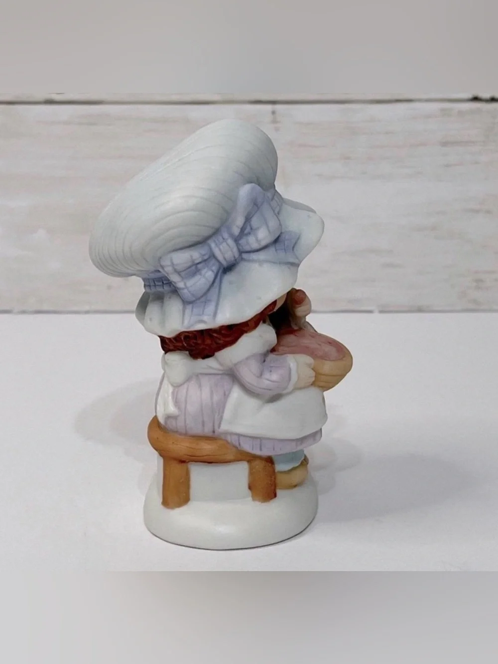 VTG Miss Mitzie Girl With Puppy Figurine